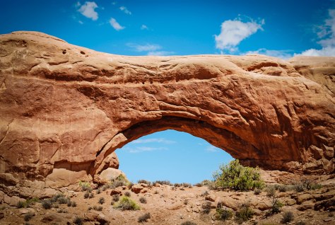 Wide Arch at Arches NP